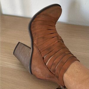 Free People Hybrid Strappy Heeled Boots